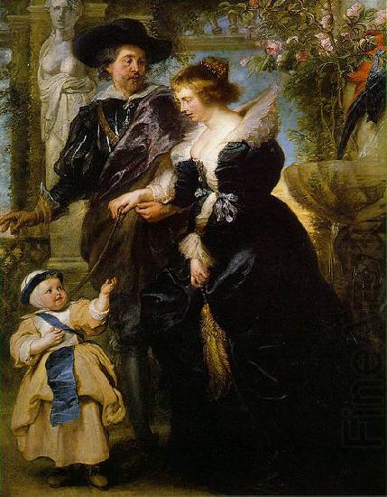 Peter Paul Rubens Rubens, his wife Helena Fourment, and their son Peter Paul china oil painting image